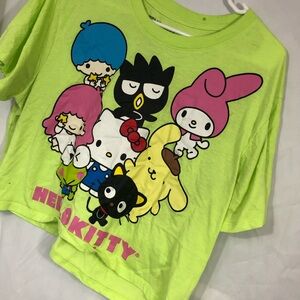 Sanrio green t-shirt size xl